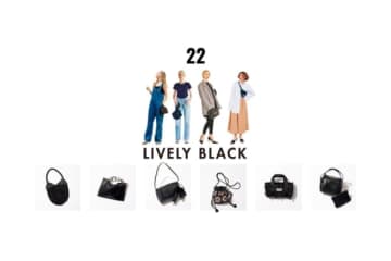 黒だからいい「小さく飾れるミニバッグ」普通すぎず合わせやすい「遊びひかえめ」なデザイン