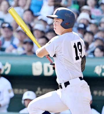 【高校野球・夏の甲子園】横浜・山本が甲子園初打席　大学では投手の予定　「横高に入って良かった」