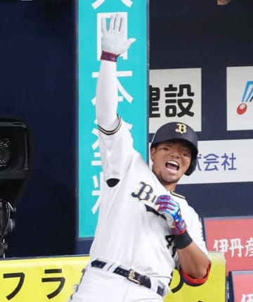 オリックス頓宮裕真選手「バカ可愛いかった」　カジサックファミリーと「ほいさー」