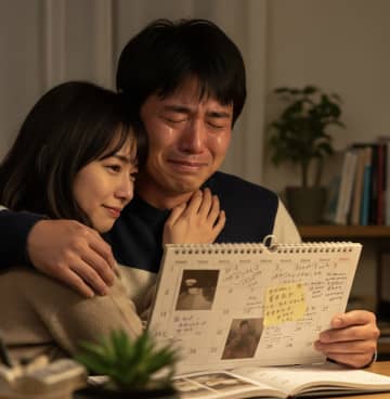 古いカレンダーに残されていた赤い丸印。そこに書かれていた言葉に涙が止まらなかった【短編小説】