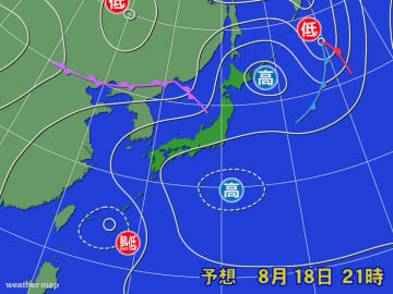 沖縄近海の熱帯低気圧がまもなく台風12号へ発達