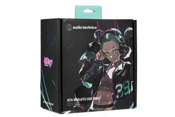 オーディオテクニカ、初音ミクとコラボした特別デザインのヘッドセット「ATH-M50xSTS-USB MIKU」