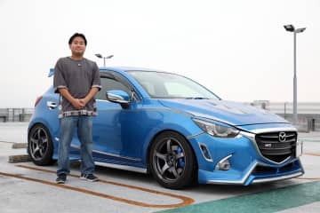 徹底した統一感をさまざまなメーカーを使用した絶妙コーディネート　マツダ　デミオ【みんなのクルマ】