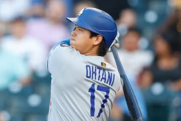 大谷翔平の衝撃44号ライナー弾に球場騒然！ 打線爆発のドジャースが11-４で大勝、NL西地区首位を堅持