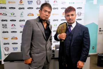 【ガンプロ】ドラゴンゲート望月成晃がSOG世界無差別級王者・今成夢人から王座奪取宣言！「このベルトを獲ってガンバレ☆プロレスを盛り上げる」