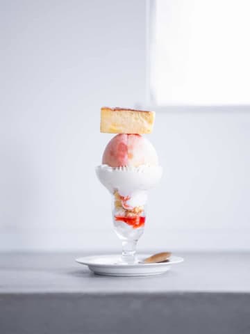 至福すぎる…！Satoruさんのお店みたいな「桃スイーツ」