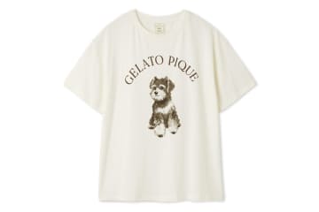 ジェラート ピケ「シュナウザー」モチーフTシャツ＆”柴犬”総柄ルームウェア、横浜高島屋限定で