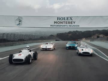 メルセデス・ベンツがモントレー・カー・ウイークを席巻、ラグナ・セカやペブルビーチで躍動