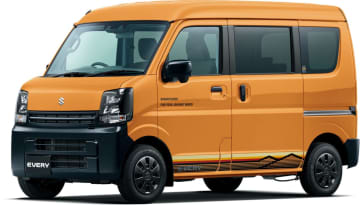 軽バンのエブリイに「本気遊び」仕様が登場。特別仕様車「Jリミテッド」【お洒落な専用加飾がプラスされて183万5900円〜で登場】