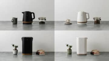 暮らしになじむシンプルデザインの象印「STAN.」に電気ケトル＆スチーム式加湿器が登場