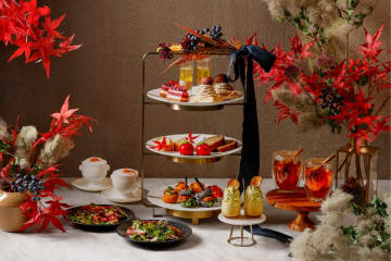 “秋の美食旅”がテーマのアフタヌーンティー登場！「ザ ストリングス 表参道」より