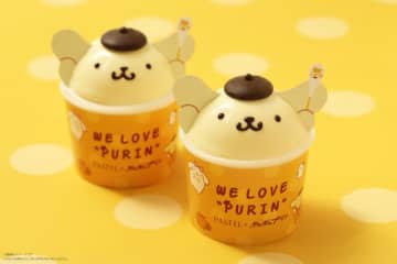 「ポムポムプリン」“なめらかプリン”のパステルとコラボ再び！ “ちむぷり”がマフィンを祝うア・ラ・モードが新発売