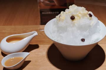 旬のももを贅沢に！京都「ぎおん徳屋」の１０日間限定かき氷が梅田で