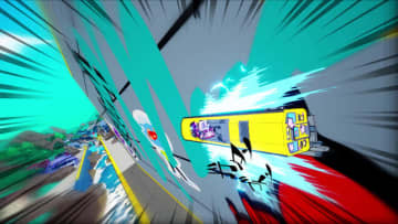 ディストピア日本で電車が爆走してトリックを決めるハイスピードアクションゲーム『Denshattack!』発表！