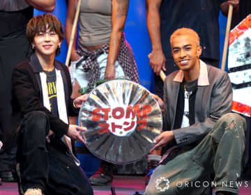 末澤誠也＆リチャード、『STOMP』パフォーマーに“粉もん”おすすめ「食べてほしいですね」