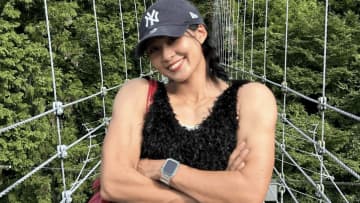 圧強め“ムキムキ彼女”・榎本樹羅「今日もデート楽しかったよな？」　立派すぎる上腕にネット驚き「流石に加工してます？」