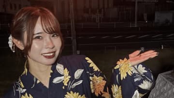 山本有真、花火大会で見せた浴衣姿　“夏の素顔”にファン歓喜「大和撫子」「浴衣も可愛いのはズルい」