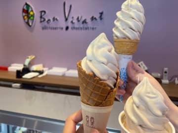 【ボンヴィバン】札幌でカカオハスクソフトクリームが食べられる！