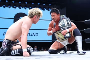 【ＧＬＥＡＴ】中嶋勝彦が井土に一騎打ちで〝教育的指導〟「組んでも面白いなと思った」