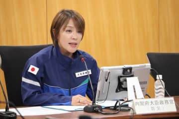 今井絵理子内閣府政務官　台風12号の警戒を呼びかけ「早め早めの安全確保をお願いします」