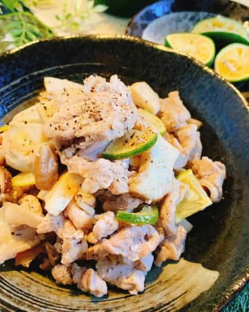 「すだち」の風味が味の決め手！簡単おつまみレシピ