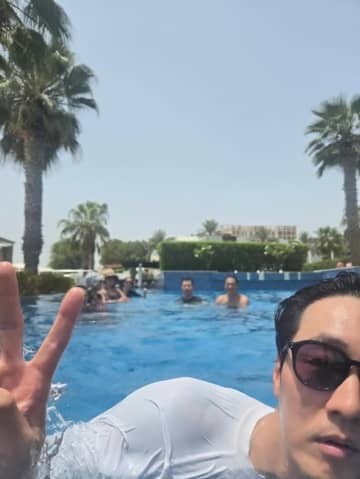 俳優ソ・ジソブ、水に濡れたTシャツであらわになった筋肉…さすが“元祖モムチャン”写真が話題