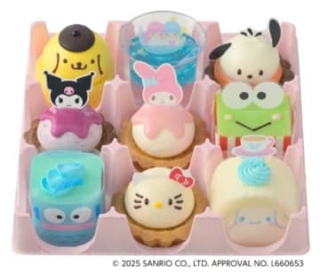 サンリオ×「銀座コージーコーナー」が初コラボ！　ハローキティたちの“プチケーキ”が登場
