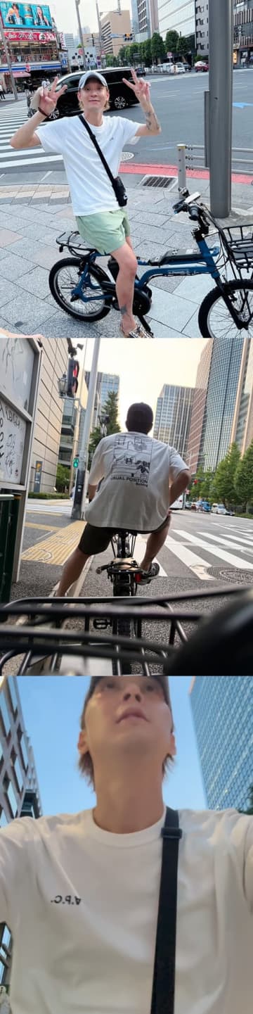 韓国で活動できない元東方神起・ユチョン、日本に“馴染みすぎ”の近況…タトゥーチラ見せWピース【PHOTO】