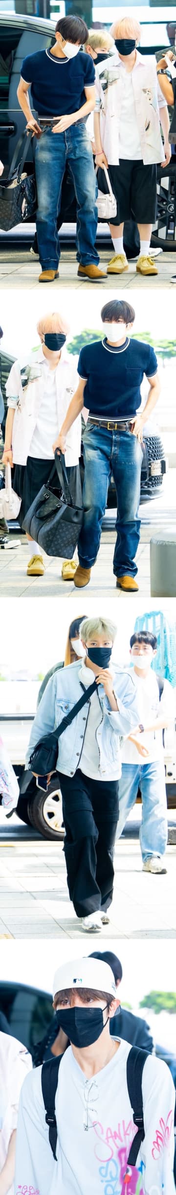 マスク越しでも輝くビジュアル…NCT WISH、空港で魅せたカリスマオーラに視線集中！マカオに出国【PHOTO】
