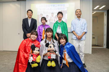 ディズニー×中学生でオリジナルキャラクター創作に挑戦！「自分でもやればできるんだ」「ディズニー・クリエイティブ・ワークショップ 2025」開催