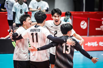 U21男子日本代表　世界選手権でブラジル、ブルガリアを下して開幕2連勝