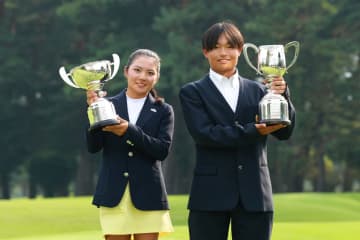 道上嵩琉、吉崎マーナらが優勝 猛暑対策で36ホール短縮／日本ジュニア
