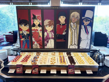 ⟪名探偵コナン×ホテルニューオータニ⟫SUPER SWEETS BUFFET開宴！ メニューや装飾, BGMまで＿ ホテルニューオータニ