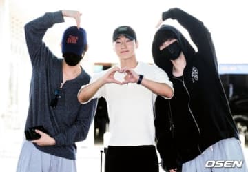 【PHOTO】ATEEZのSAN＆YUNHO＆MINGI、ワールドツアーのためメキシコへ出国