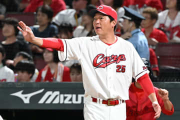 【広島】新井監督 ３点リード守れず…先発・森翔平の８回降板は「田中選手のところで、島内は準備していたので」