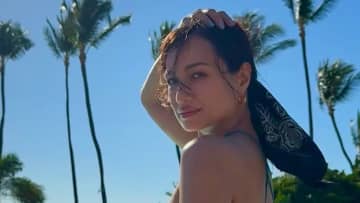 佐田真由美(47) ハワイで“美脚”際立つ水着ショット披露！変わらぬスペシャルボディに称賛の声「こんな歳の重ね方したい」