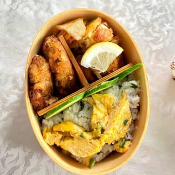 冷凍保存で美味しく便利に「メンチカツ弁当」