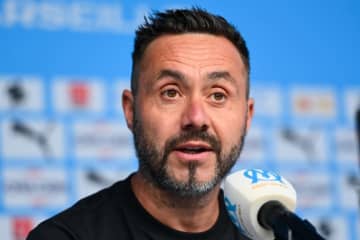 2選手に処分のマルセイユ…デ・ゼルビ監督が状況説明「まるでバーでの喧嘩」