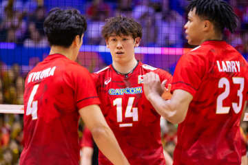 世界バレーの壮行試合をTBS系列で生中継することが決定！