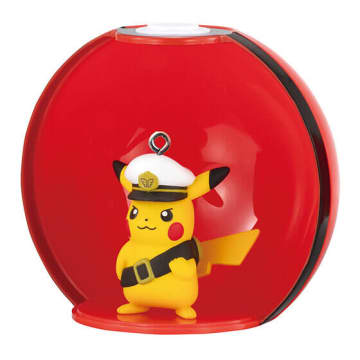 『ポケモン』キャプテンピカチュウや黄色いメガルカリオが飛び出す！モンスターボール型のカプセルが楽しい新作ガシャポン全5種