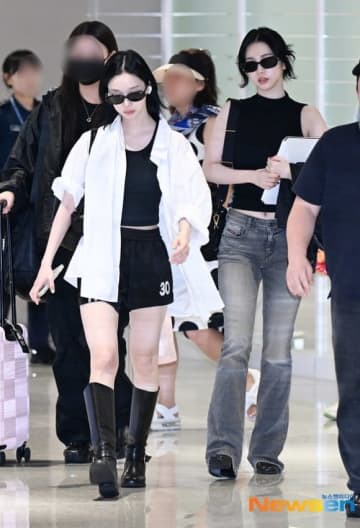【PHOTO】aespa、海外スケジュールを終えて韓国に到着
