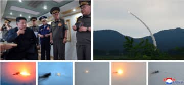 改良された新型対空ミサイルのさまざまな戦闘的性能を点検するための射撃