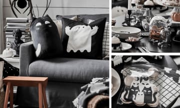 イケアのハロウィン気分を盛り上げる新コレクションが登場！おばけボウルや黒ネコキャンドルなど