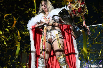 2018年以来の生え抜き対決を制し渡辺桃が5★STAR GP優勝！「全世界のベルト持ってる奴ら覚悟して待っとけ！」