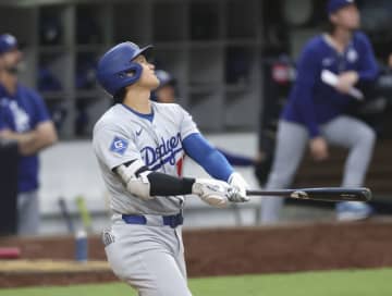 大谷翔平は4打数無安打　パドレスに連敗でドジャース2位転落