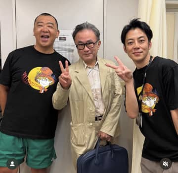 TKO木下、三谷幸喜＆西野亮廣との『豪華な3ショット』公開！「３人とも素敵なお写真」とファンも大興奮