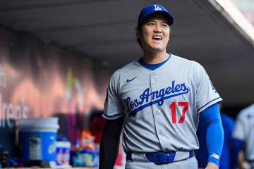 大谷翔平が笑顔で向かった相手「めっちゃ気になる」　8分間の“共演”に歓喜「幸せでしかない」