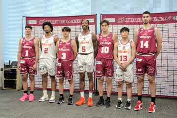 【Bリーグ】川崎、新加入選手とユニホーム発表　今季の目標は「チャンピオンシップ進出」