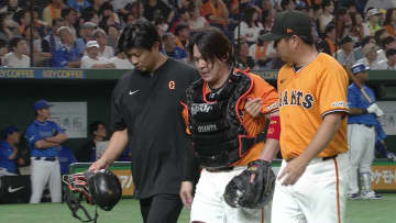 【巨人】甲斐拓也が「右中指中手骨頭骨折」と診断　阿部監督は小林誠司の登録を示唆