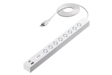 電源まわりがスッキリ片付く！ 縦横自在に差せる革新的電源タップ